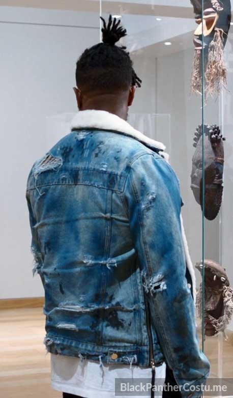 Hollywood Movie Costumes and Props: Black Panther's Erik Killmonger movie  costume on display